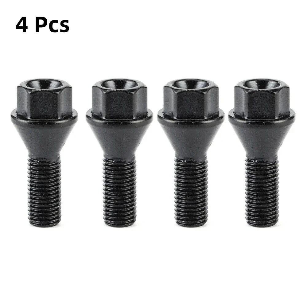 4 Pcs M1 1.5 Wheel Lug Bolts for BMW 1 3 5 6 7 8 Series X1 Z1 Z3 Z4