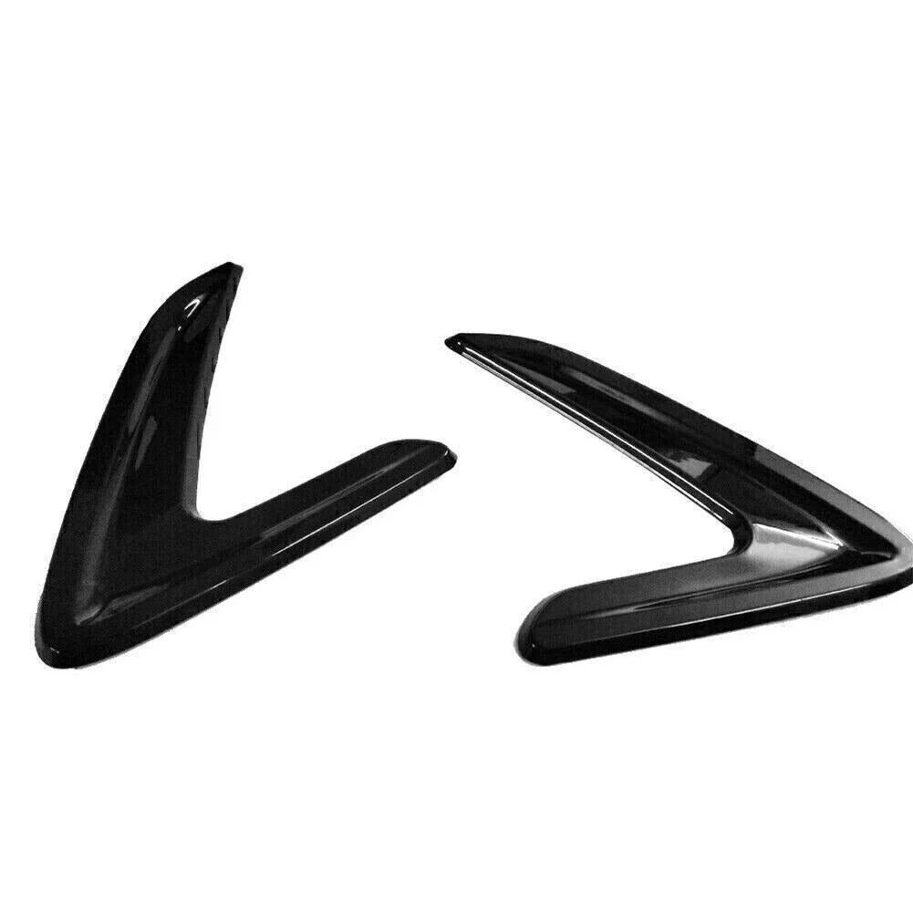 Fender Side Air Vent Outlet Cover Trim for BMW 3 Series F30 (2013-2018) Black