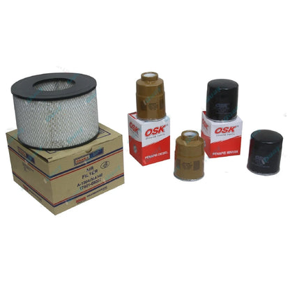 Air Oil Fuel Filter Service Kit for Landcruiser 1HZ 4.2 Diesel 70 75 80 series