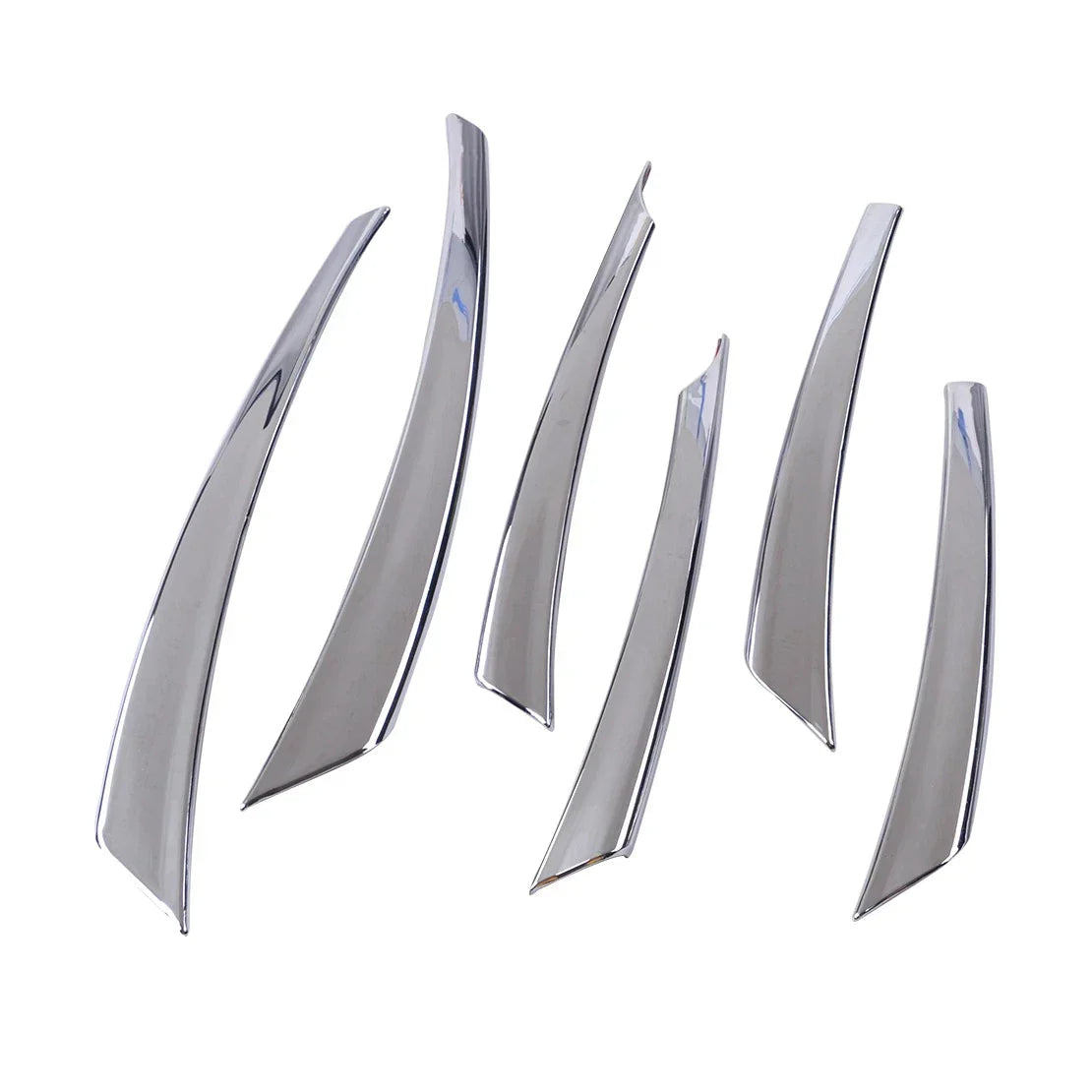 Chrome Front Grille Trims for Nissan Versa Latio Almera (2015-2017)
