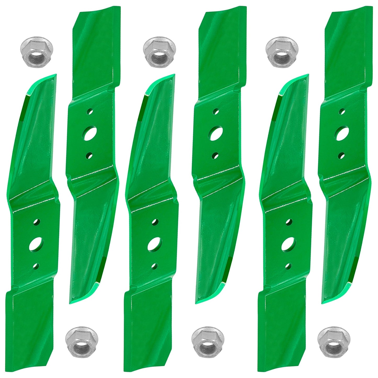 Deck Blade with Nut 44 Inch for Cub Cadet White Outdoor (2005–2010)