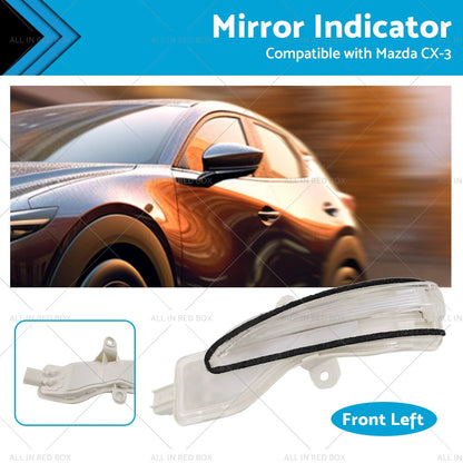 Left Side Mirror Light Indicator for Mazda CX-3 CX3 (2015-2022)