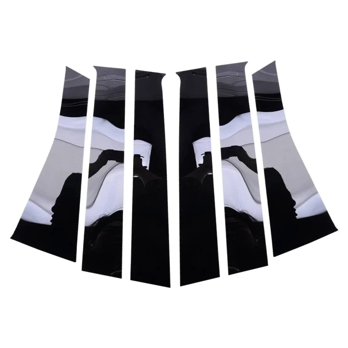 Window Pillar Post Cover Trim Set for Nissan Note (2014-2019)