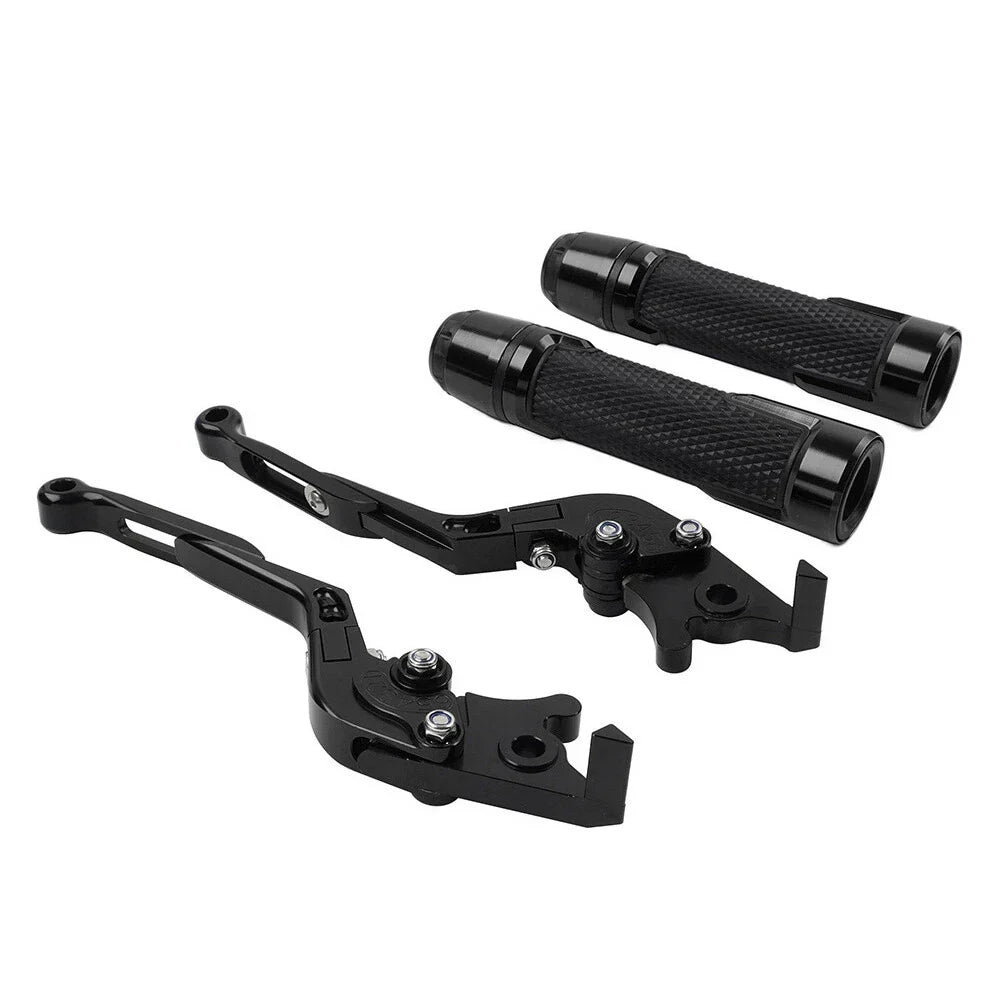 Folding Extendable Brake Clutch Lever Grip Set for Ducati Panigale (2012-2019)