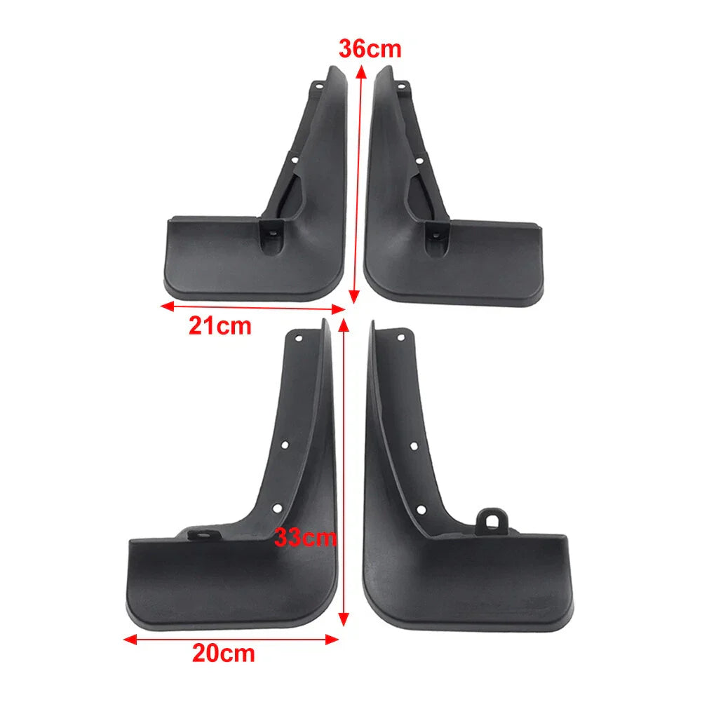 Mud Flaps Splash Guards for Toyota Highlander (2020-2025)