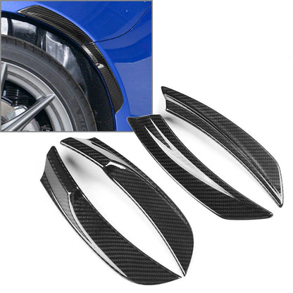 Rear Wheel Eyebrow Mudguard Fender Cover Trim for Toyota GR86, Subaru BRZ (2022-2023)