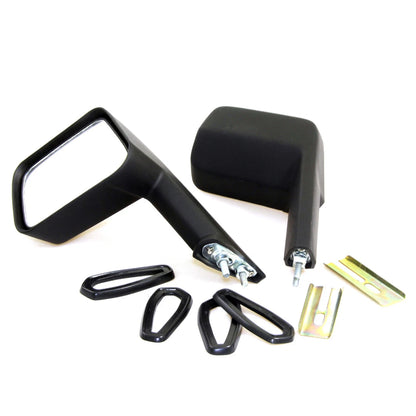 Black Fender Mirror x2 for Honda Accord Hatchback 1976-1981