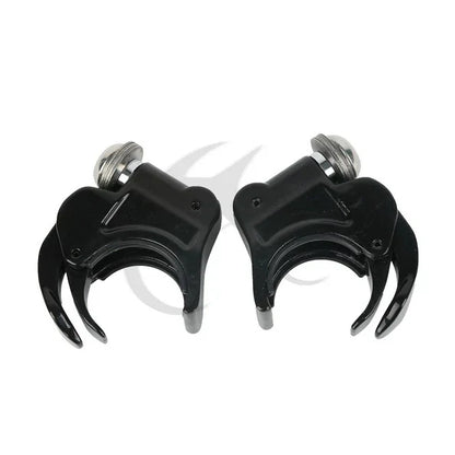 4 x 39mm Black Windshield Windscreen Clamp for Harley Sportster XLH883 1200