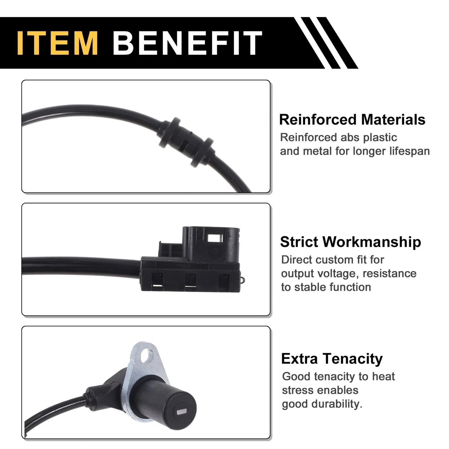 ABS Wheel Speed Sensor for Mercedes-Benz W210 (1995-2003)