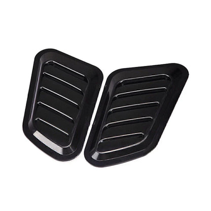 Black Air Flow Intake Hood Scoop Vent Cover for Auto Car (No Year Specified)