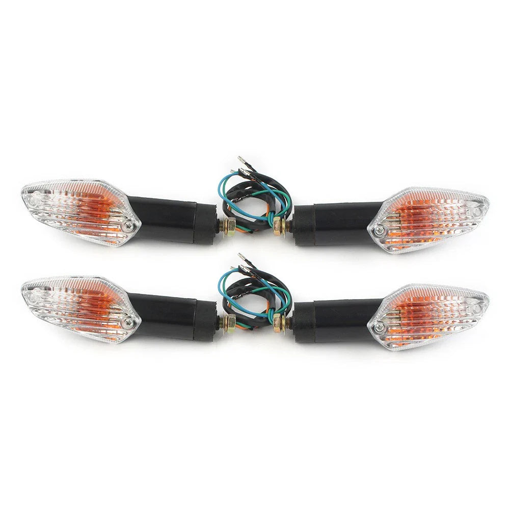 Clear Front & Rear Turn Signal Lights for Honda CBF125 (2009-2016)