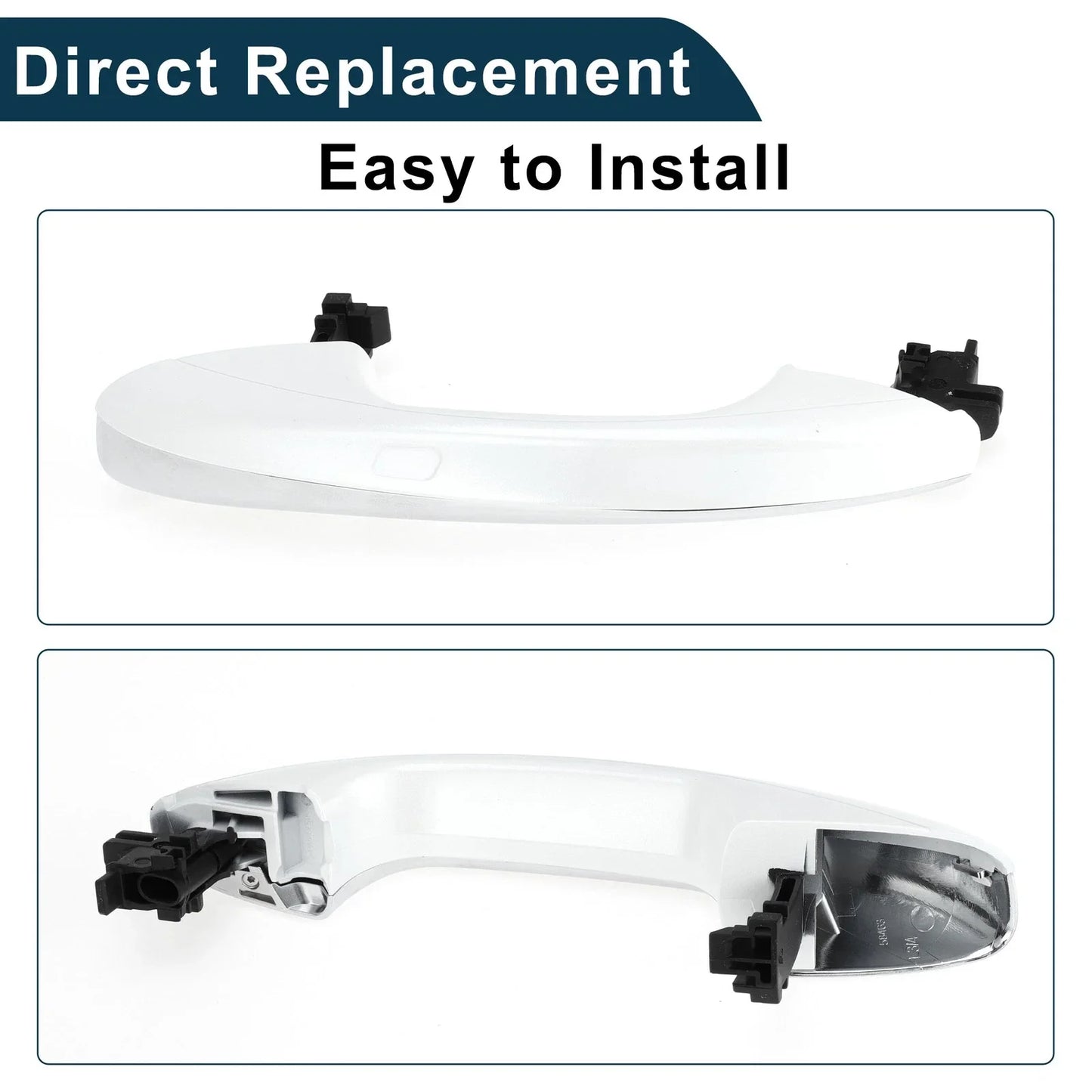 Exterior Door Handle for Mercedes-Benz W205 (2015-2023) Black White