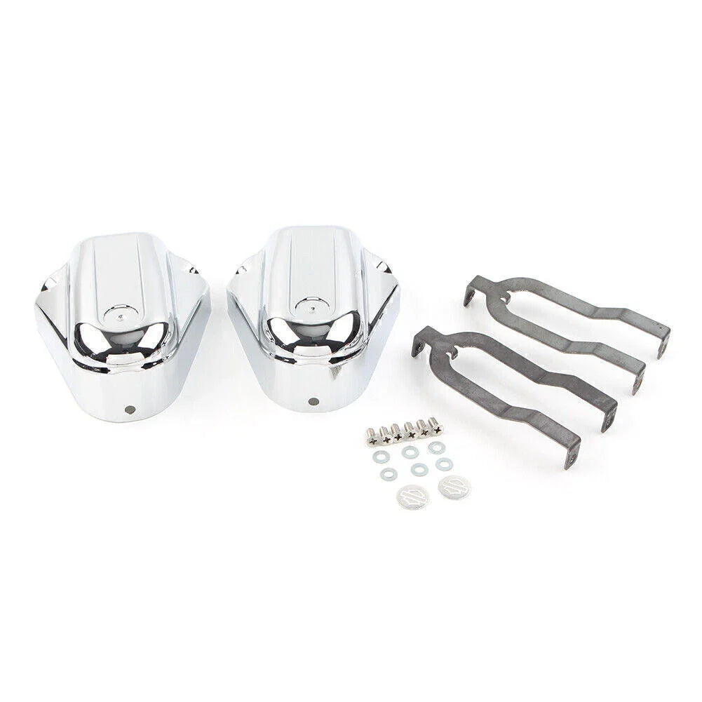 Chrome Rear Swingarm Axel Phantom Cap for Harley Softail (2008-2017)