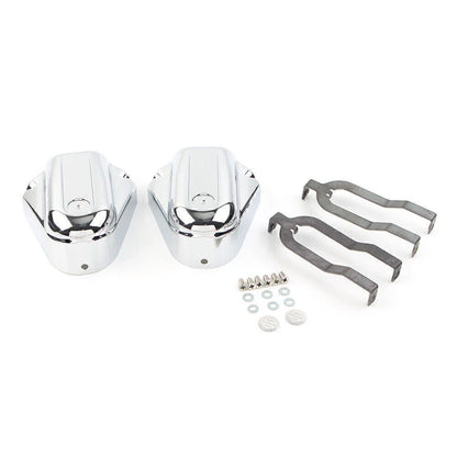 Chrome Rear Swingarm Axel Phantom Cap for Harley Softail (2008-2017)