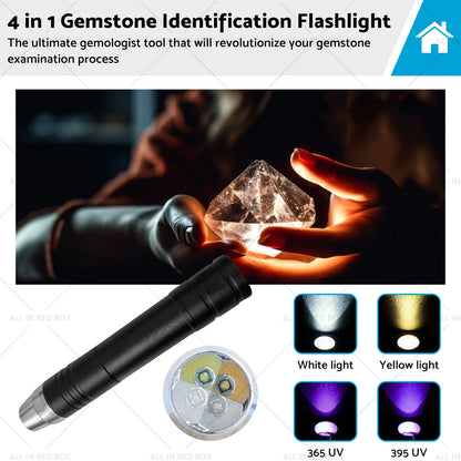 4-in-1 LED Gemstone Identification Light for Gemologists