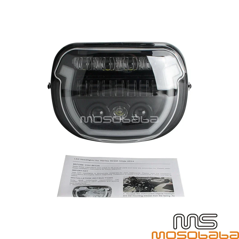 LED Headlight Assembly for Harley CVO Street Glide FLHXSE (2014-2023)