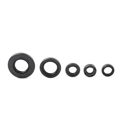 5Pcs Engine Gear Shaft Oil Seals for Yamaha YBR125 Motorcycle (2005-2016)