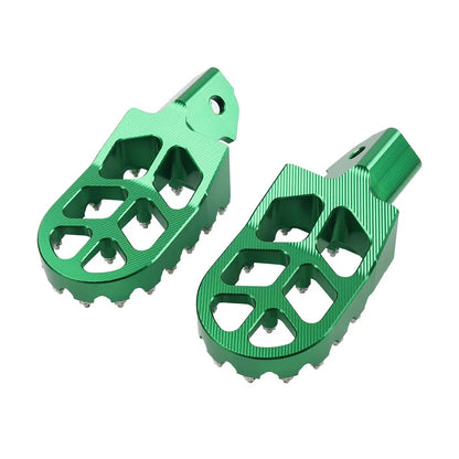 Green Foot Pegs for Sur Ron S/X, Honda CRF 150F 230F (2003-2019)