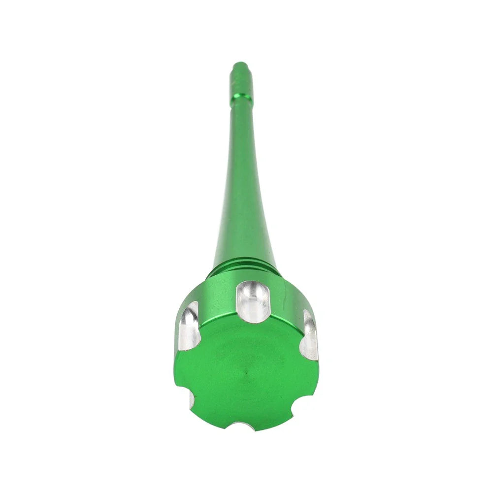 CNC Oil Dipstick Green for Lifan YX 125cc 140cc Engine Pit Dirt Bike