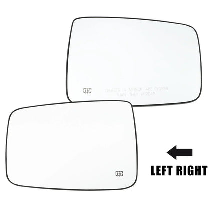 Left Right Side Mirror Glass Replacement for Dodge Ram 1500 2500 (2010-2023)