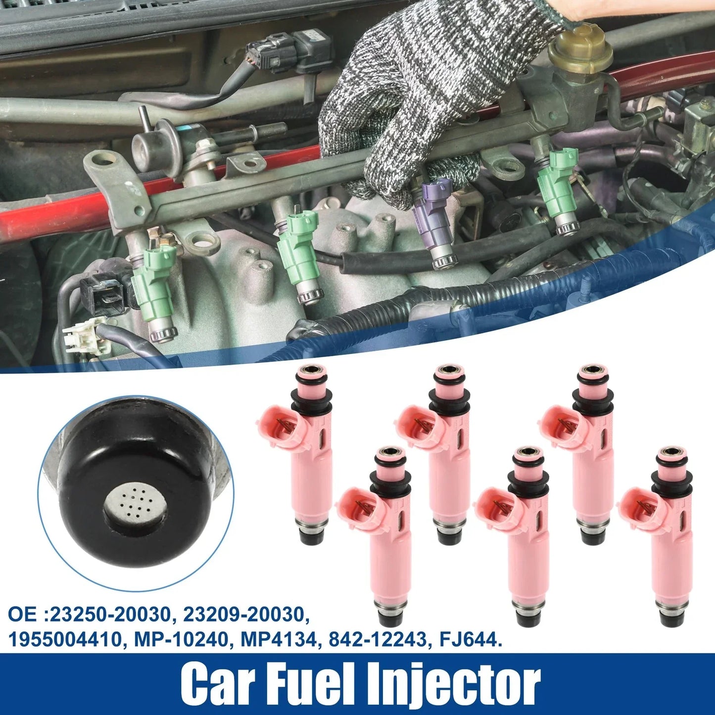 6 x Fuel Injector Nozzles for Toyota Camry 3.0L (2001-2006)