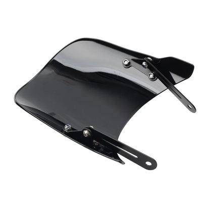 Black Windshield for MOTO GUZZI V7 Classic V9 Bobber (2016-2023)