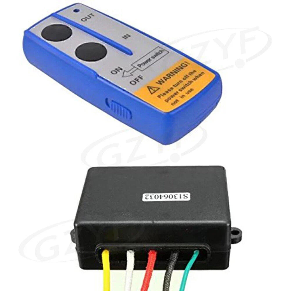 12V Electric Winch Wireless Remote Control for Jeep Truck ATV SUV