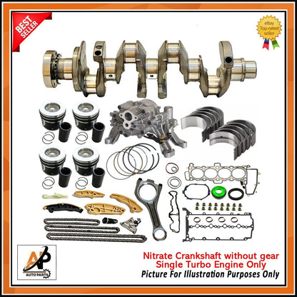 Crankshaft Timing Chain Engine Rebuild Kit for Land Rover Jaguar AJ200 (2004–2010)