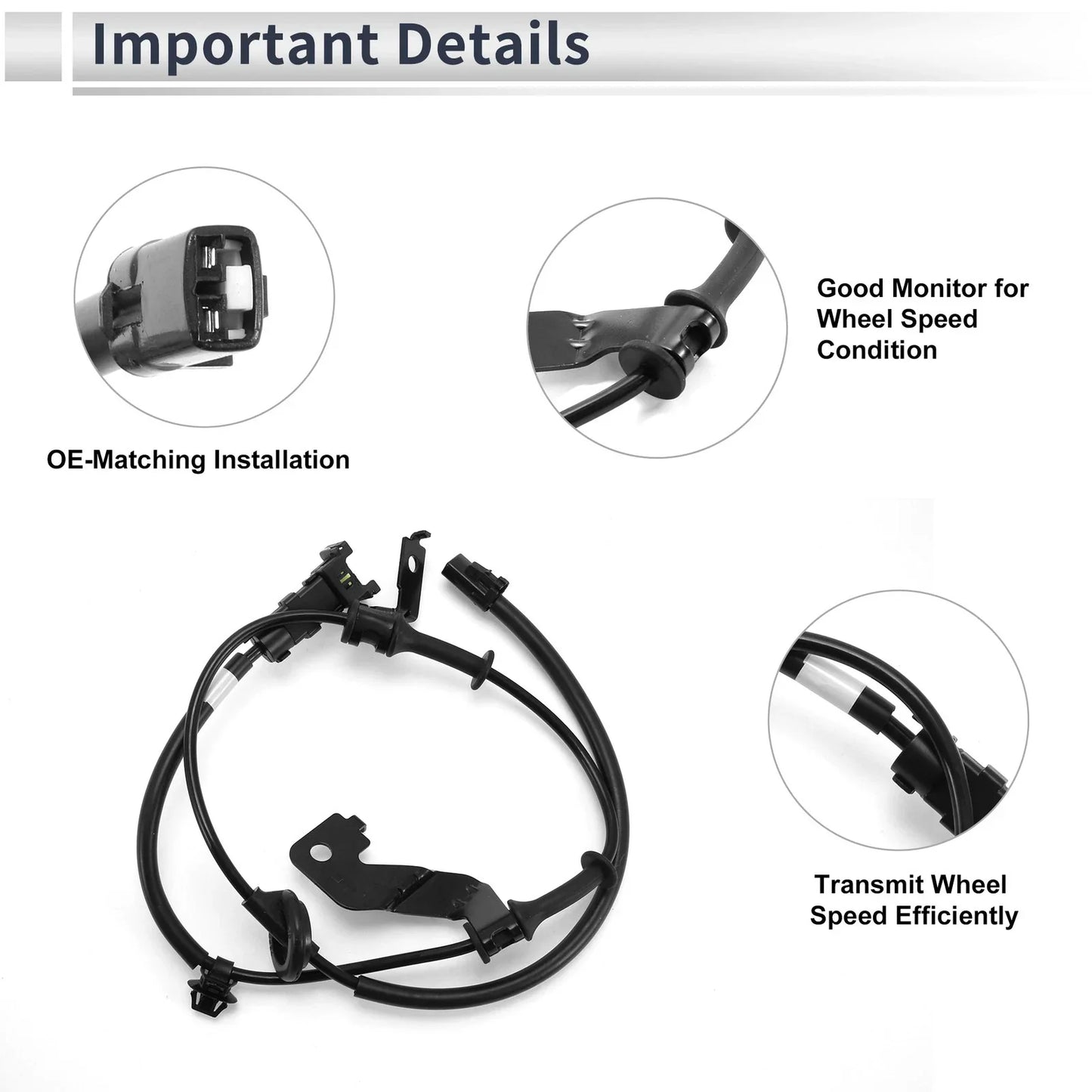 ABS Wheel Speed Sensor for Hyundai i20 (2015-2018)
