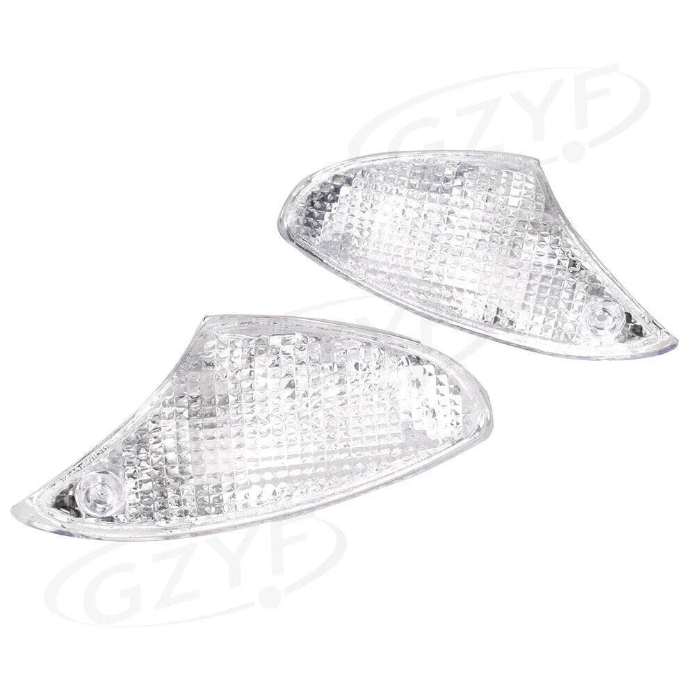 Clear Front Turn Signal Lens Covers  for BMW K1200S K1300S (All Years)