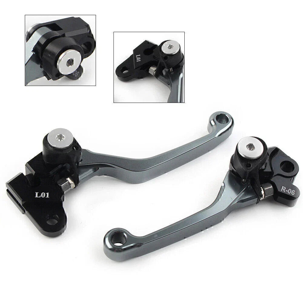 Pivot Brake Clutch Levers for Honda CRF125R CRF150R CRF250R CRF450R (97-21)