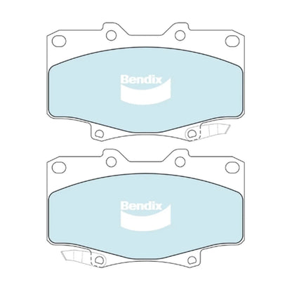 HD Front Disc Brake Pad Set for Hilux 4Runner RN130R YN130 (1989–1996)