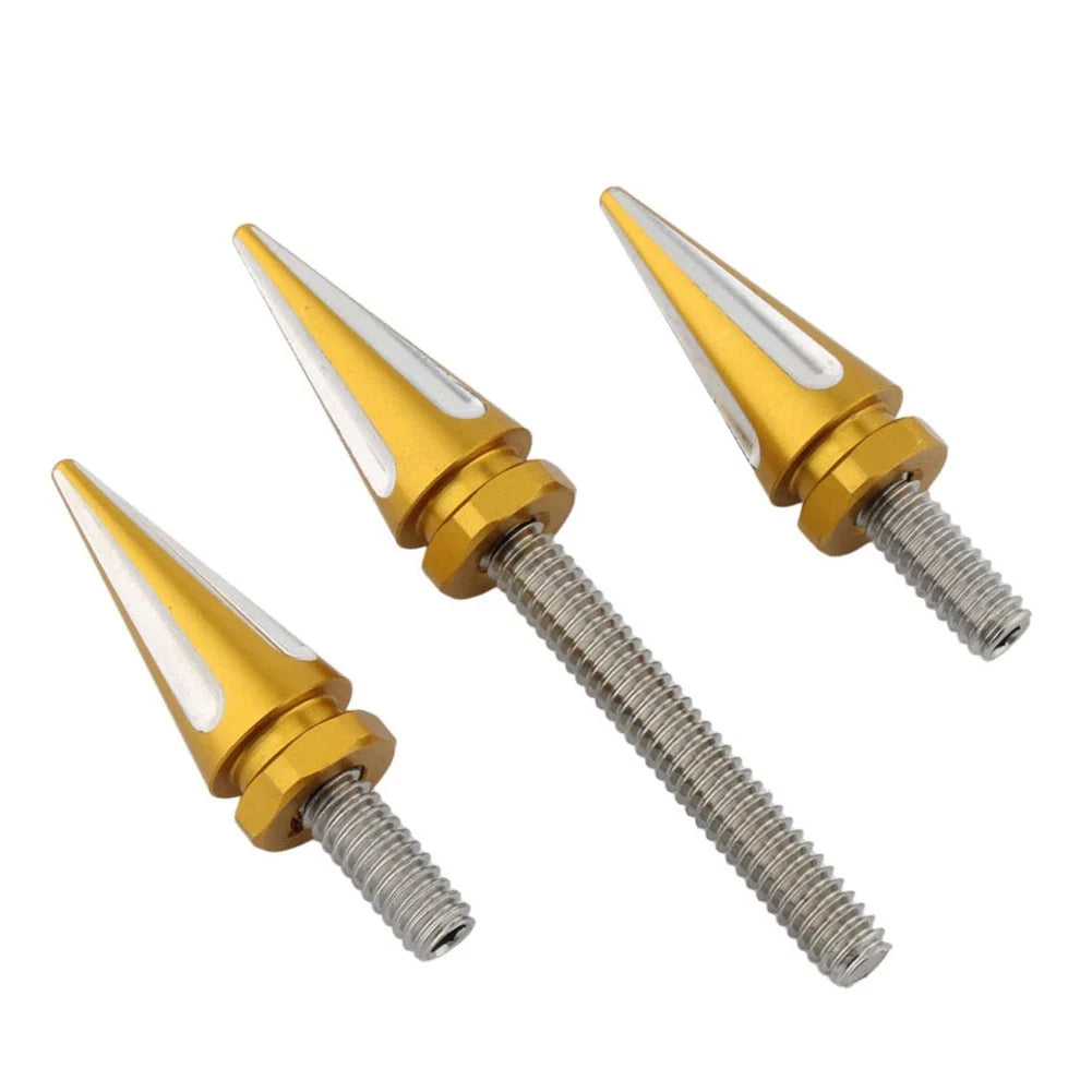 3 x Windshield Gold Screws for Harley Electra Street Glide Ultra Limited (2014+)