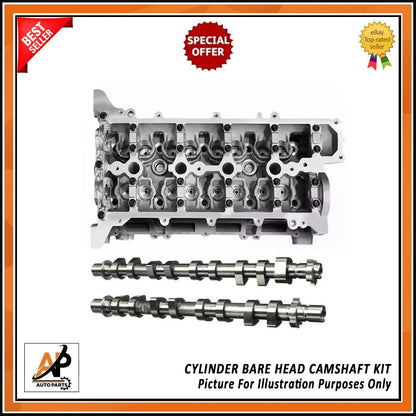 Cylinder Head and Camshafts with Valves Replacement for Nissan Pulsar (2011–2020)