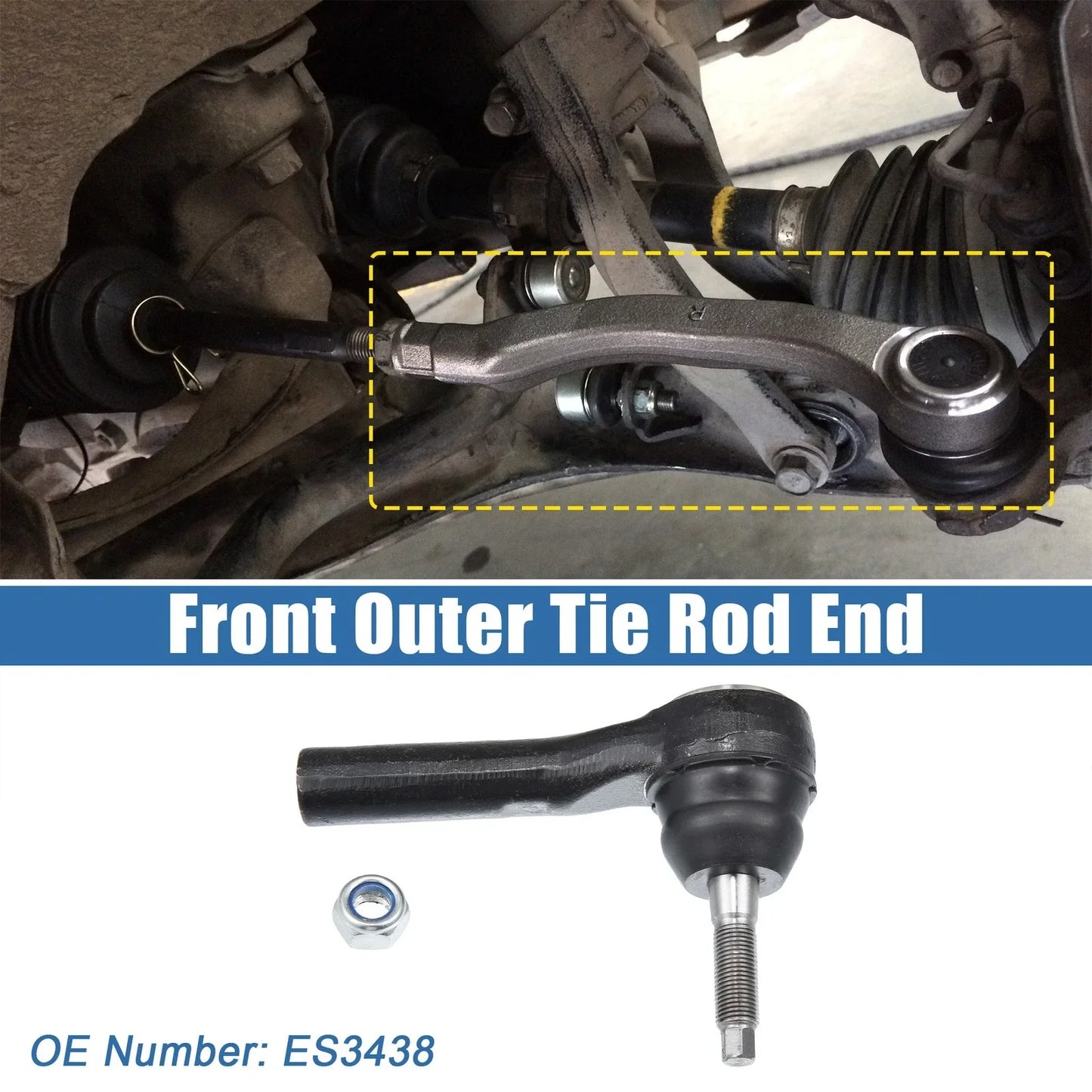 Outer Tie Rod End for Dodge Caravan (2001-2004) - Suspension Steering Component