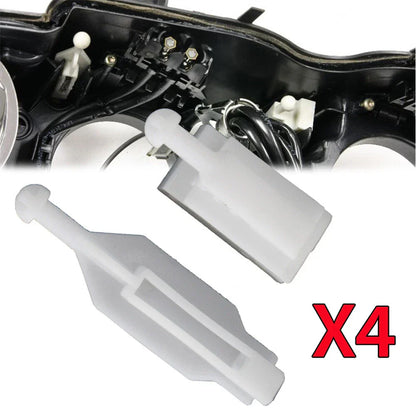4 x Xenon Headlamp Reflector Holders for BMW E39 5 Series (2000-2003)