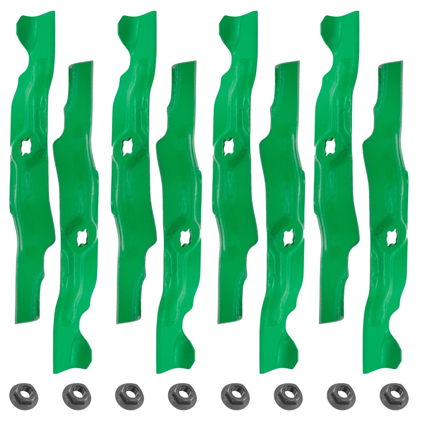 Deck Blade with Nut Replacement for Cub Cadet CC 760 CC 800 (1960–1970)