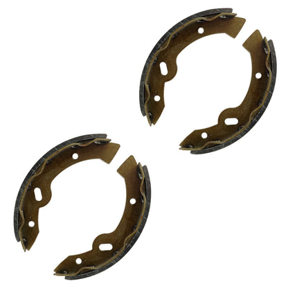 2 Set Caltric Brake Shoes Replacement for EZGO Golf Cart (2008–2010)
