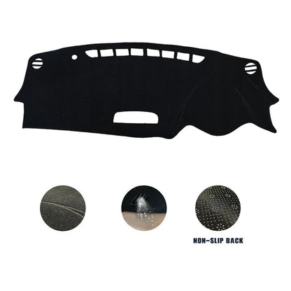 Non-Slip Dash Mat for Mazda CX-3 2015-2025 SUV Dashboard Cover Black