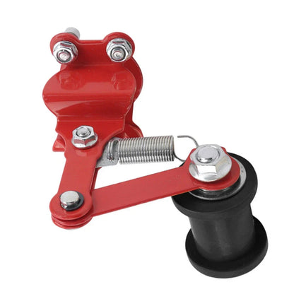 Red & Black Universal Bolt On Chain Tensioner Roller Adjuster for ATV Dirt Bike