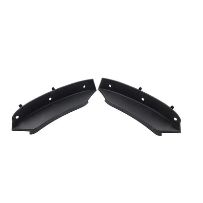 Front Bumper Lower Air Deflector for Jaguar XF (2020-2023) Black