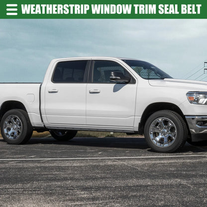 Front Right Door Window Belt Weatherstrip for Dodge Ram 1500 (2009-2010)