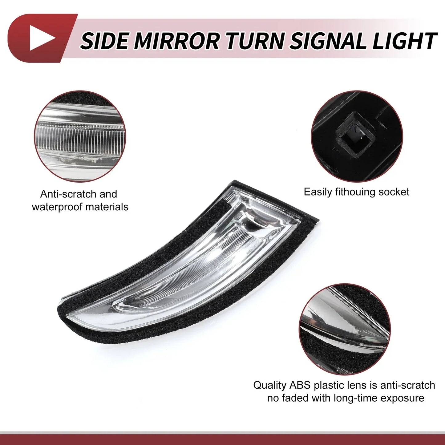 Right LED Turn Signal Light for Hyundai Elantra (2011-2016)