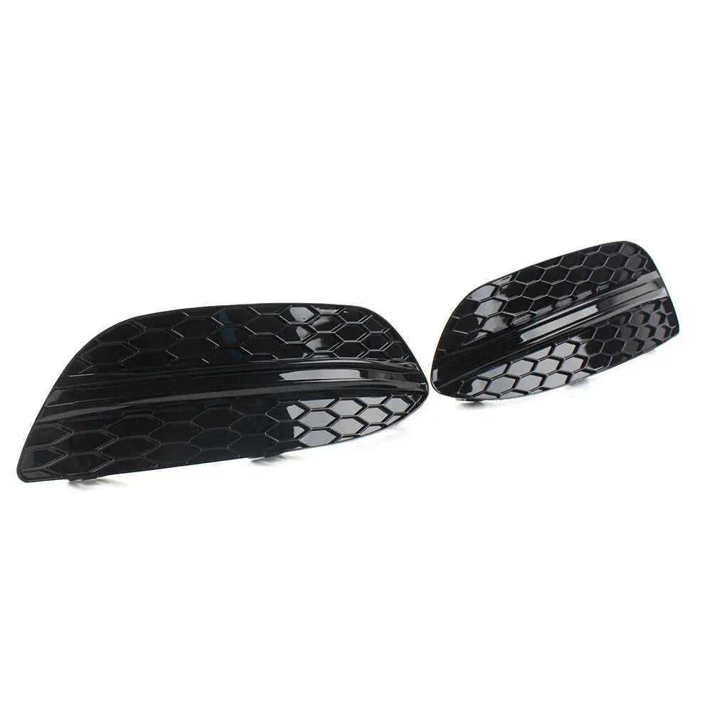 Fog Light Covers for Mercedes Benz C Class W205 C300 (2015-2018) Black