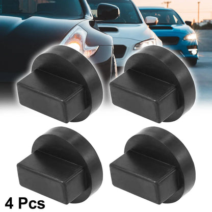 4 x 1.65"x2.68" Car Jack Pad Support Rubber Rail Adapter for Mercedes-Benz