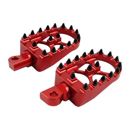 Wide Fat Foot Pegs for Harley Dyna Sportster Fatboy (No Year Specified)