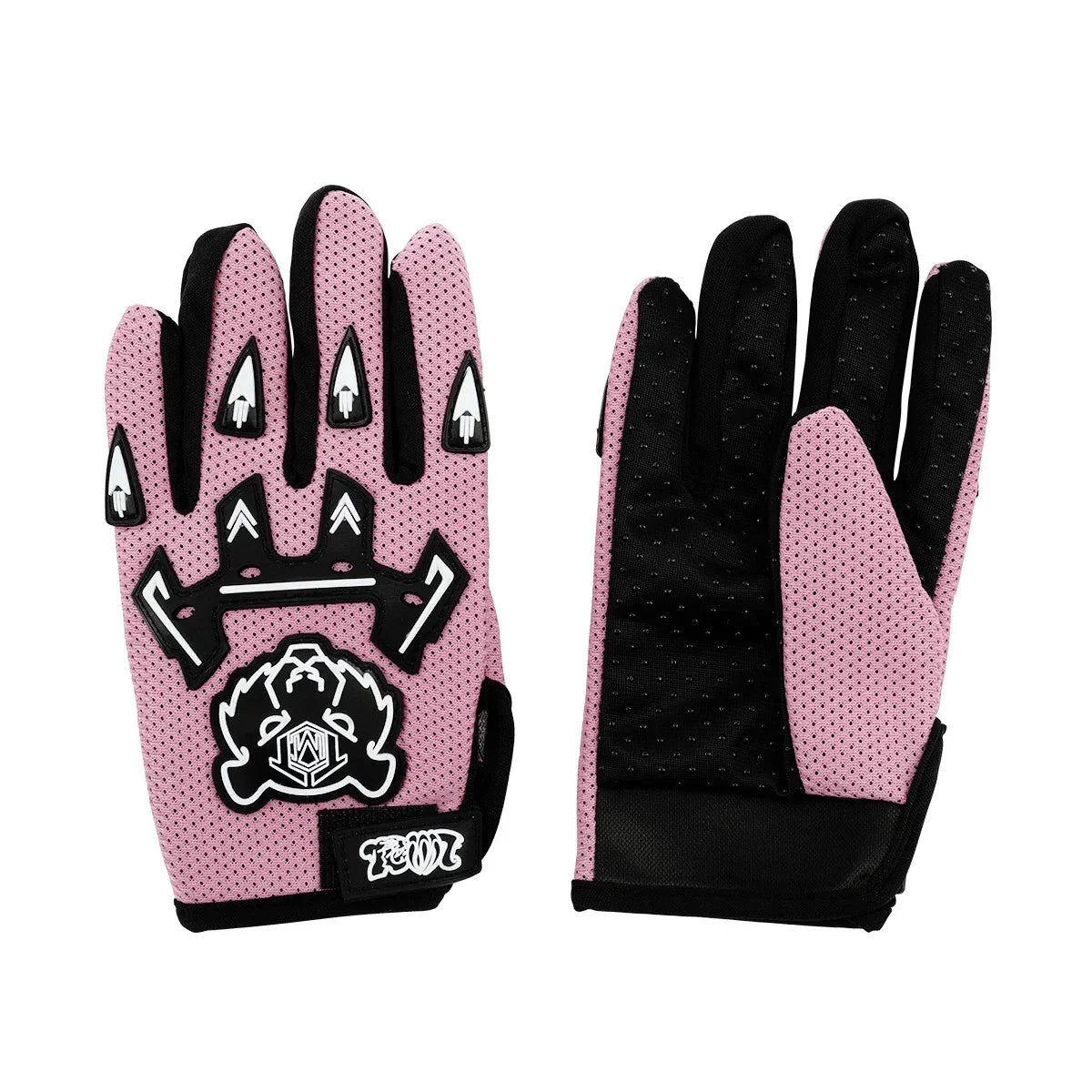 Youth Pink Butterfly Dirt Bike ATV Motocross Helmet Goggles Gloves S-XL