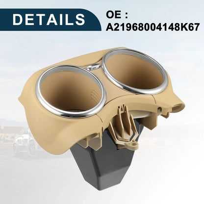 Cup Holder for Mercedes-Benz W219 2006-2011 Drink Holder Beige