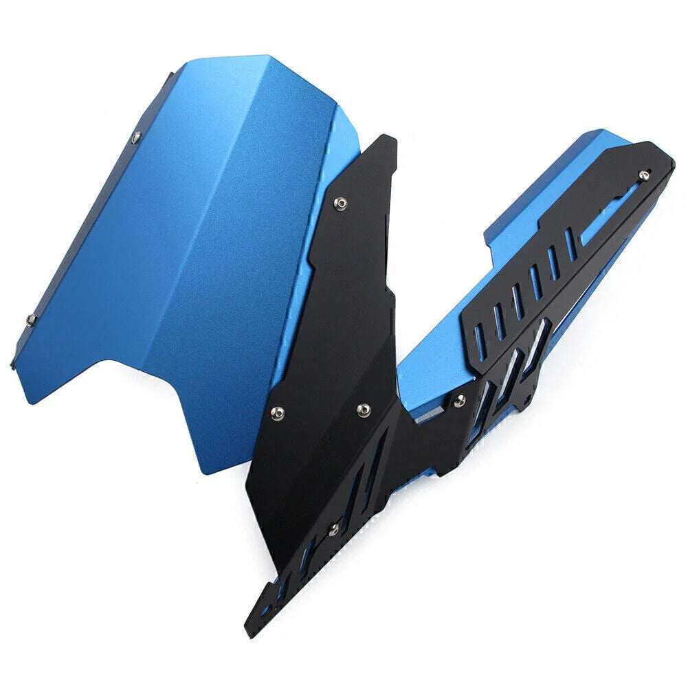 Blue Rear Fender Mudguard Chain Guard Cover for Yamaha MT03 R3 R25 (2013-2020)