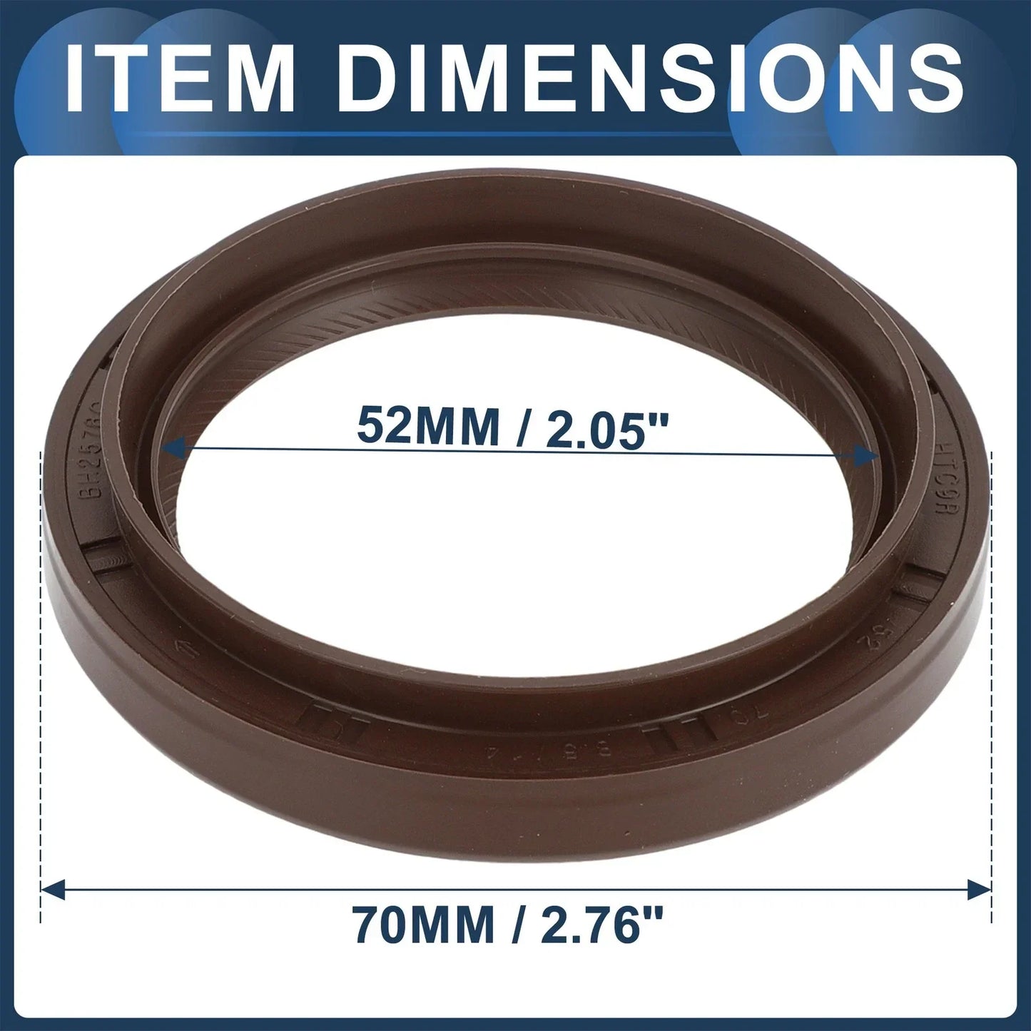 Front Crankshaft Oil Seal for Lexus LX 450 1996-1998 4.5L (1996-1998)